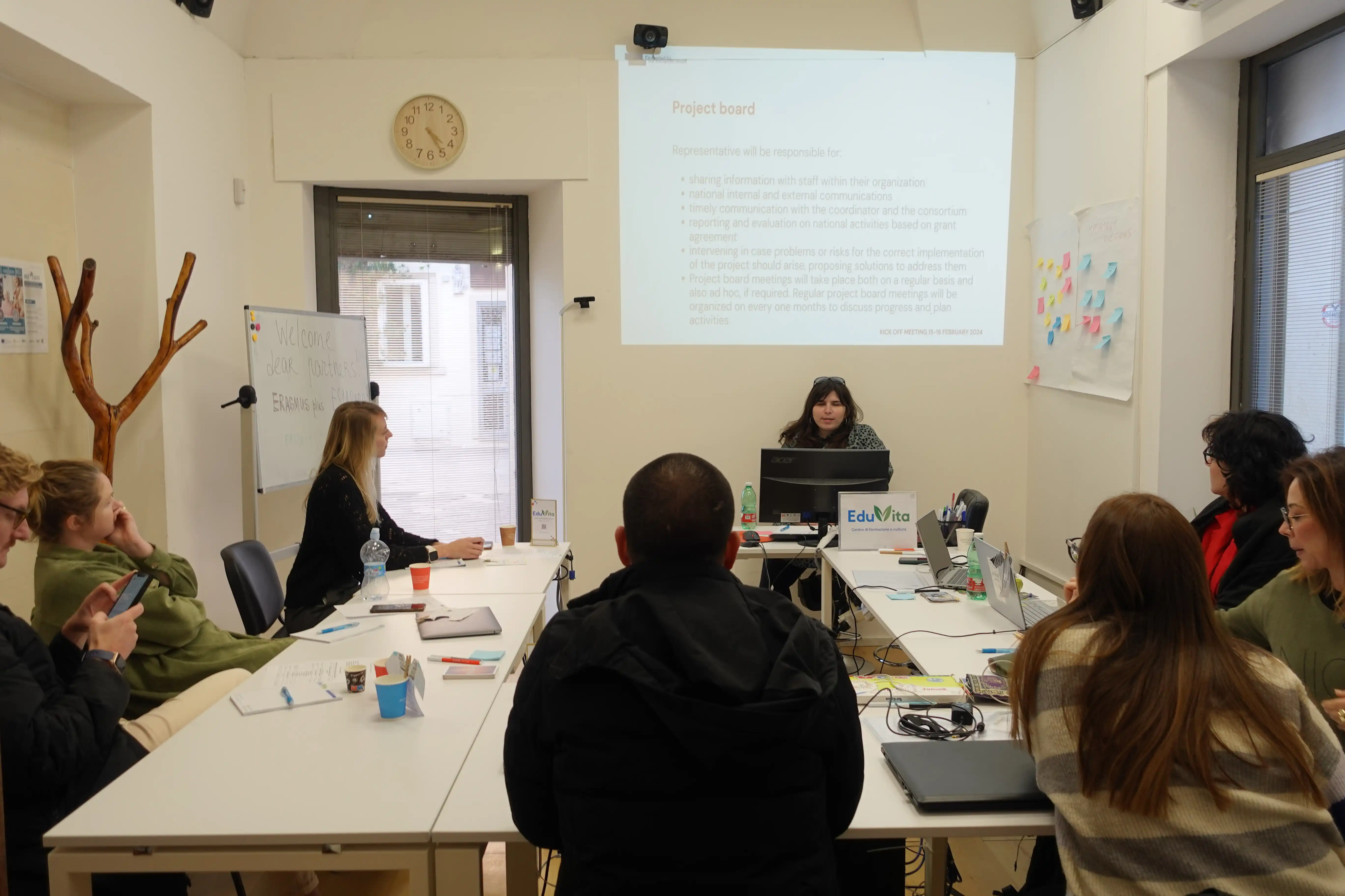 ESCAPERS partners working on project objectives