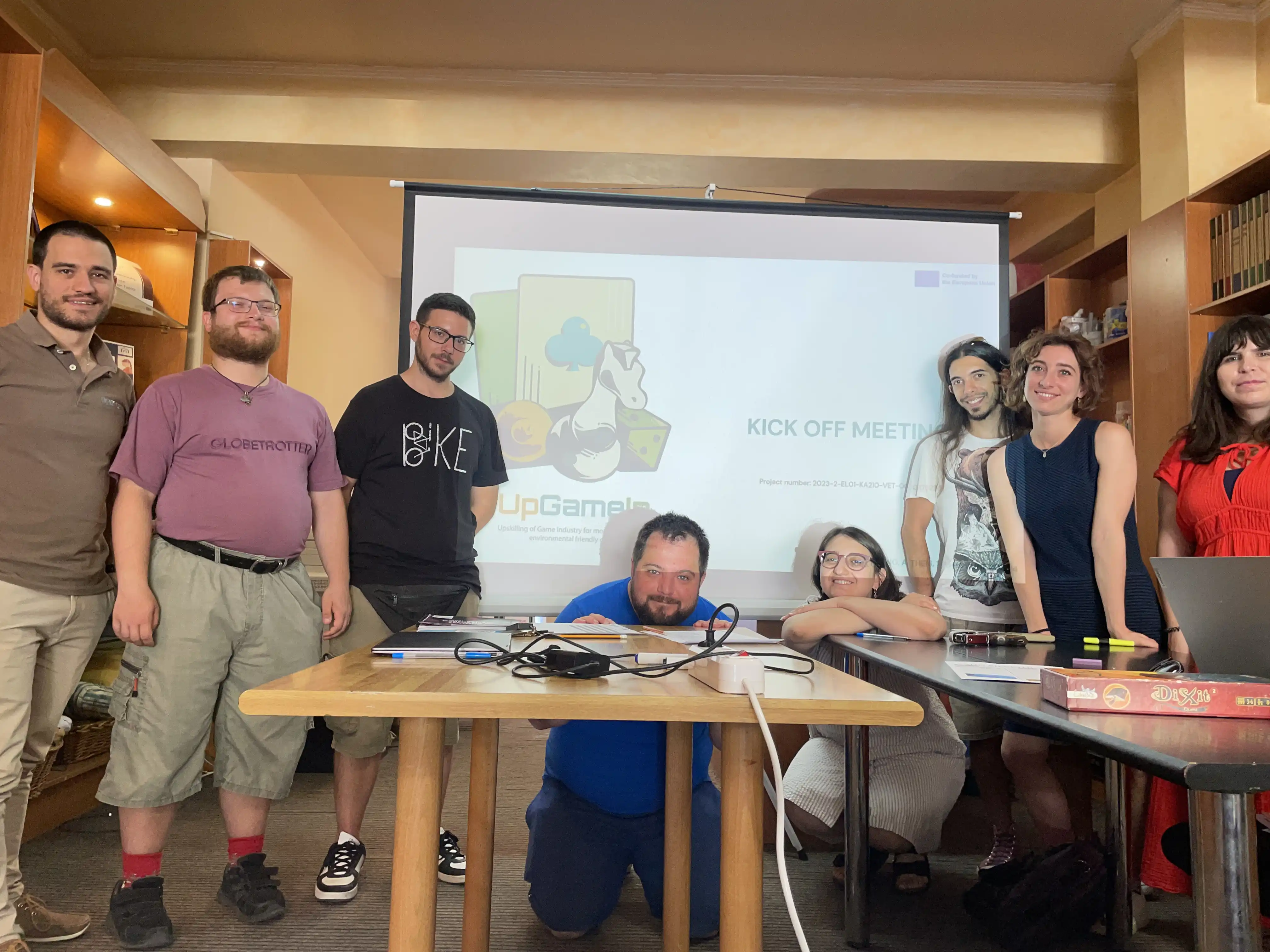 UpGameln Kick-off Meeting in Athens 2024