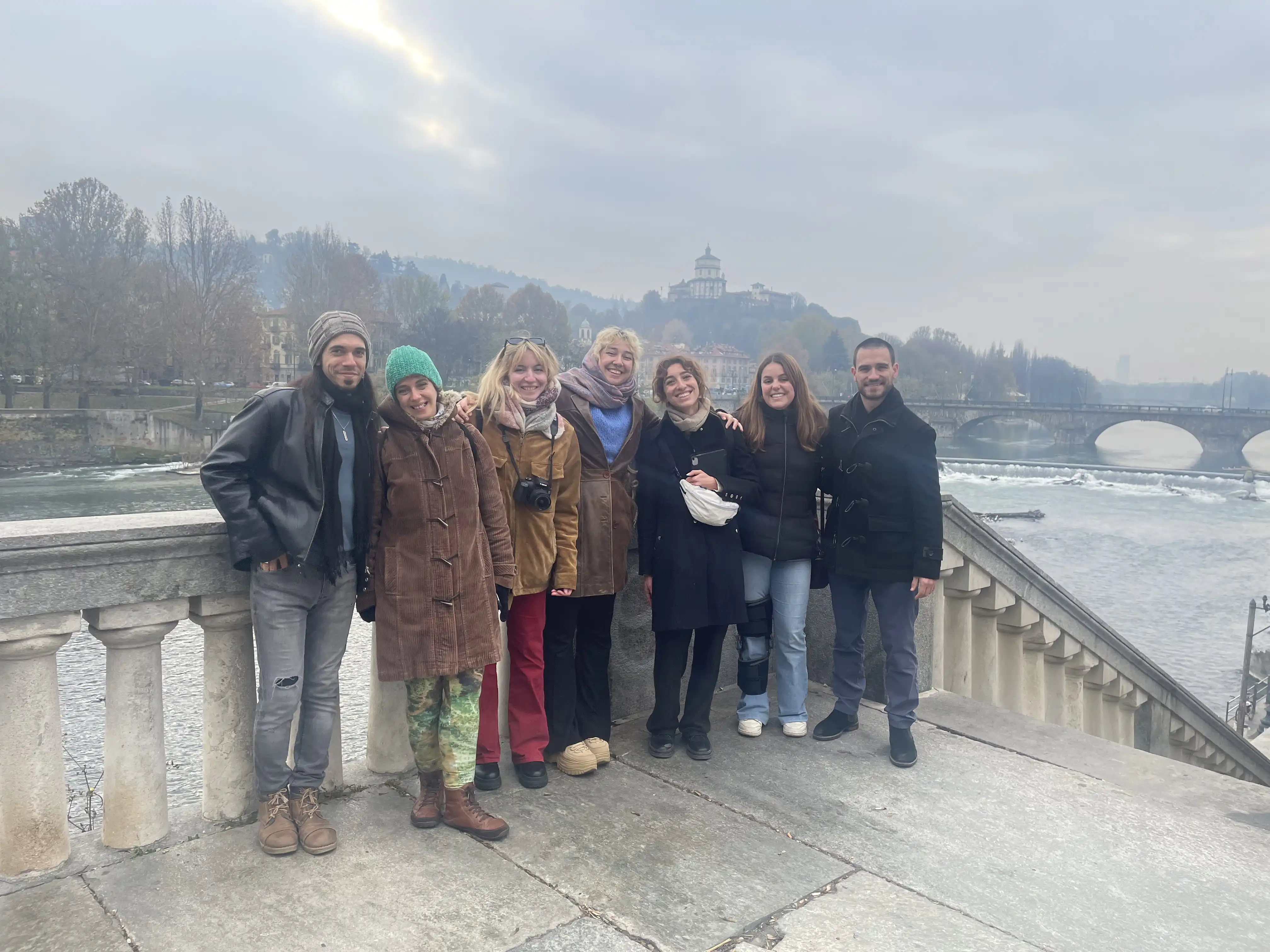 UpGameln partners during sight seeing in Turin